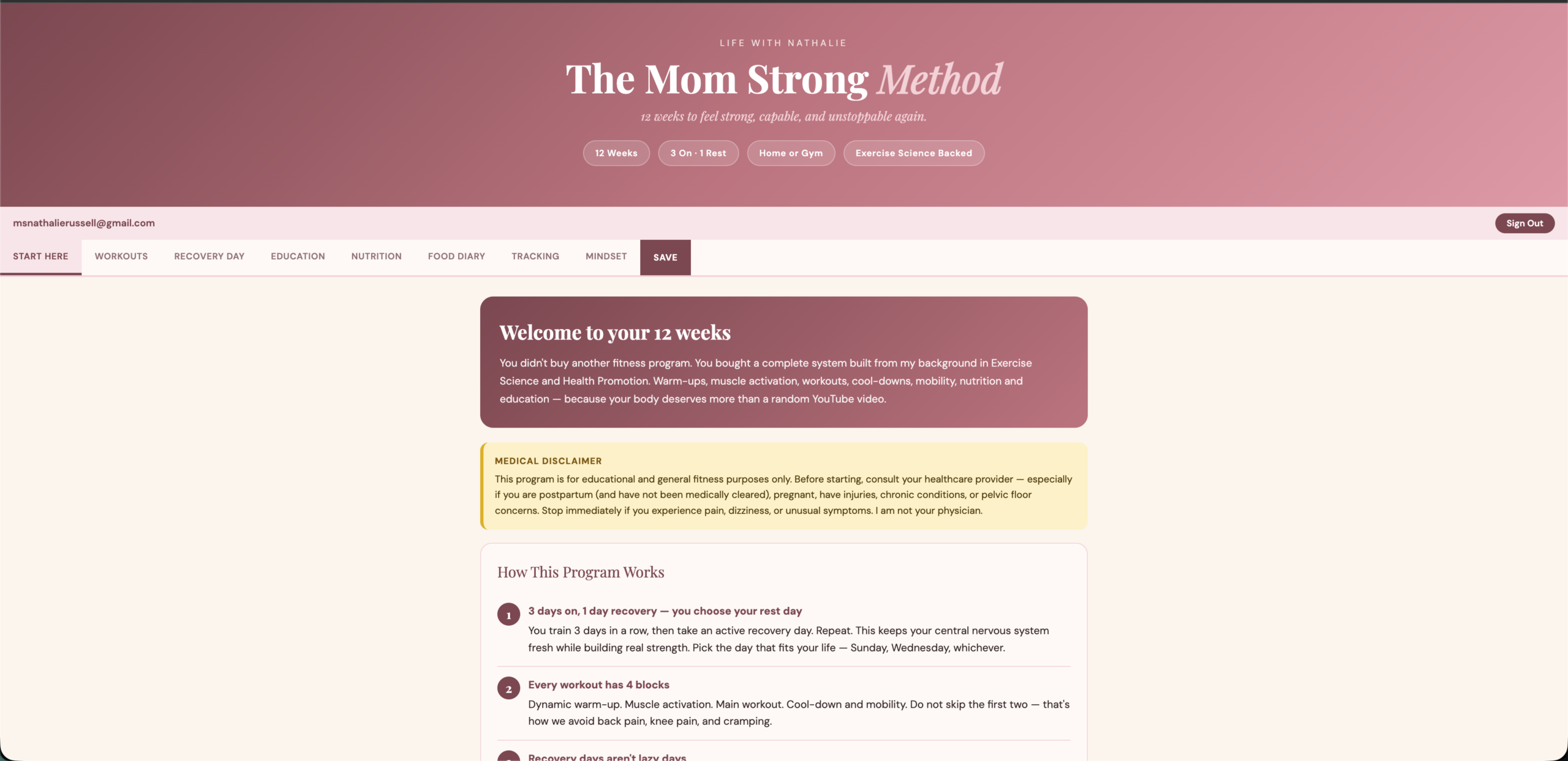 Mom Strong Method
